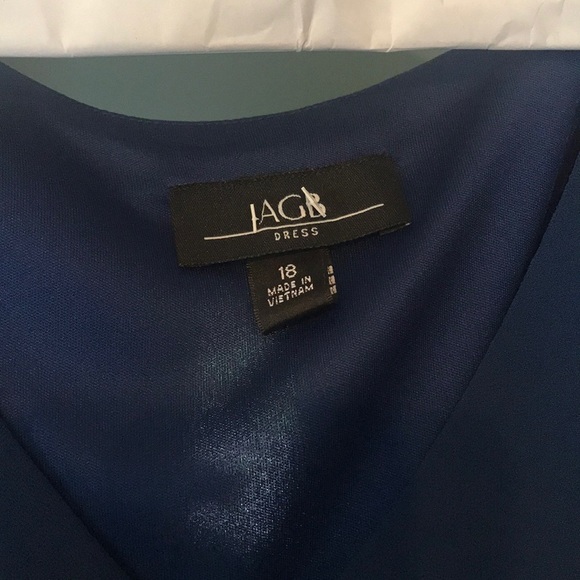 Navy blue AGB formal dress 18 - Picture 5 of 5